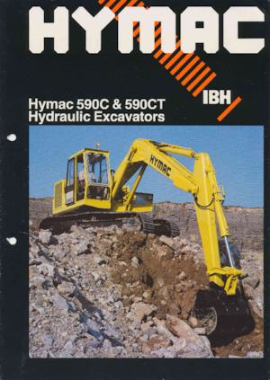 Lánctalpas kotrók Hymac 590C