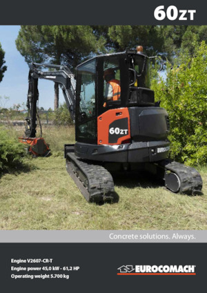 Minikotrók Eurocomach 60 ZT