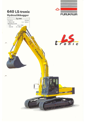 Lánctalpas kotrók Furukawa 640 LS-tronic