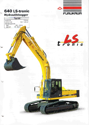 Lánctalpas kotrók Furukawa 645 HD LS-tronic