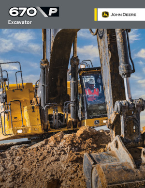 Lánctalpas kotrók John Deere Construction 670 P