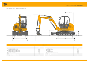 Lánctalpas kotrók JCB 8065 RTS