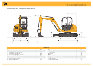 Lánctalpas kotrók JCB 8065 RTS