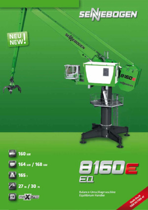 Anyagmozgató gépek Sennebogen 8160 EQ