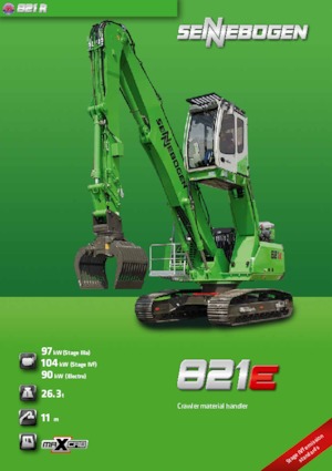 Anyagmozgató gépek Sennebogen 821R E