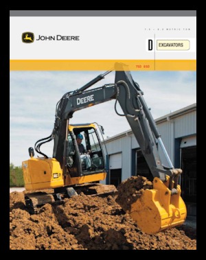 Lánctalpas kotrók John Deere Construction 85D