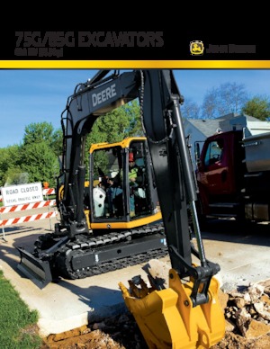 Lánctalpas kotrók John Deere Construction 85G