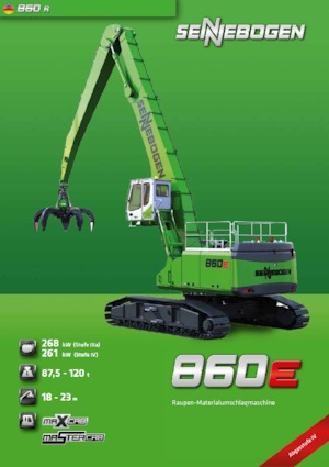 Anyagmozgató gépek Sennebogen 860R E Hybrid