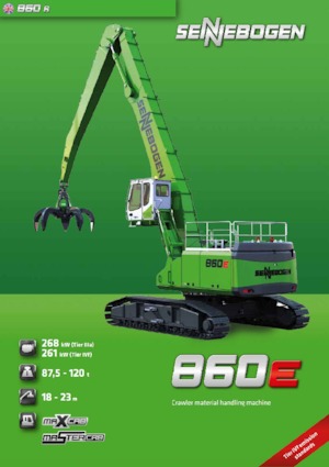 Anyagmozgató gépek Sennebogen 860R E Hybrid