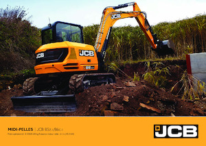 Lánctalpas kotrók JCB 85Z-1
