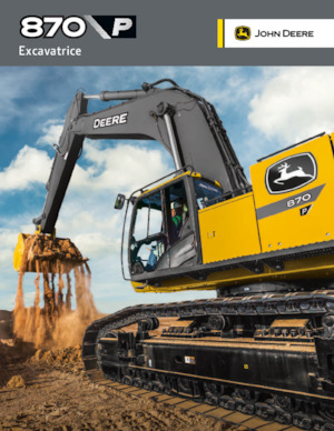 Lánctalpas kotrók John Deere Construction 870 P