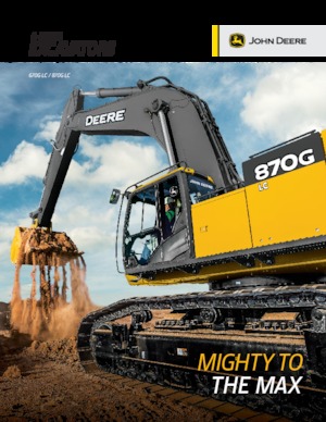 Gréderek John Deere Construction 670G LC