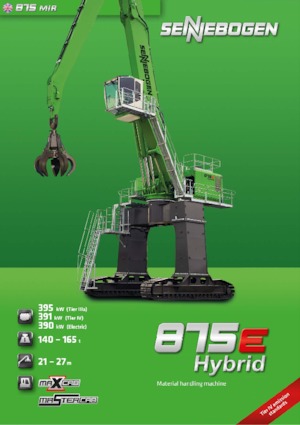 Anyagmozgató gépek Sennebogen 875R E Hybrid