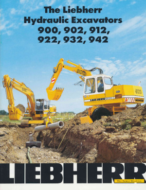 Lánctalpas kotrók Liebherr 922