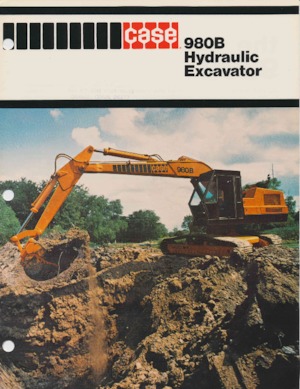 Lánctalpas kotrók Case 980B