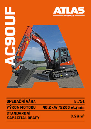 Lánctalpas kotrók Atlas Kompakt AC 90UF