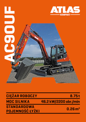 Lánctalpas kotrók Atlas Kompakt AC 90UF