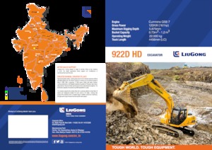 Lánctalpas kotrók Liugong 922D HD