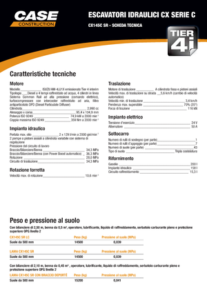 Lánctalpas kotrók Case CX145C 