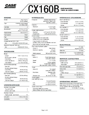 Lánctalpas kotrók Case CX 240 B LC
