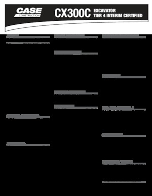 Lánctalpas kotrók Case CX 300 C