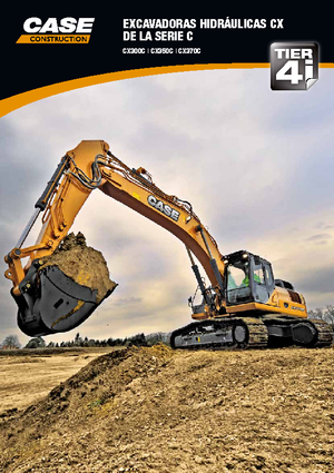 Lánctalpas kotrók Case CX 350 C LC Mono