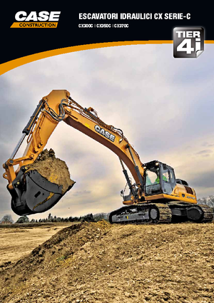 Lánctalpas kotrók Case CX 350 C LC Mono