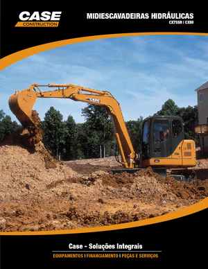 Lánctalpas kotrók Case CX 80