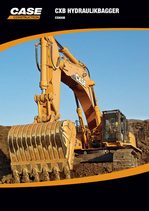 Lánctalpas kotrók Case CX 800 B