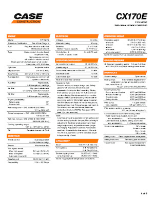 Lánctalpas kotrók Case CX170E