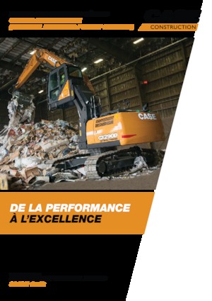 Lánctalpas kotrók Case CX290D MH