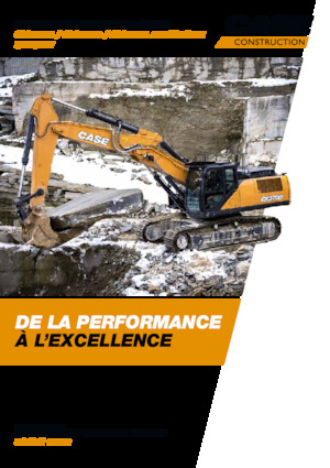 Lánctalpas kotrók Case CX350D