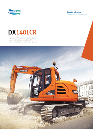 Lánctalpas kotrók Doosan DX 140 LCR