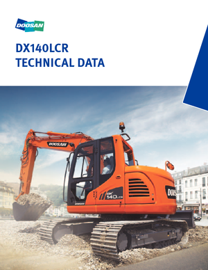 Lánctalpas kotrók Doosan DX 140 LCR