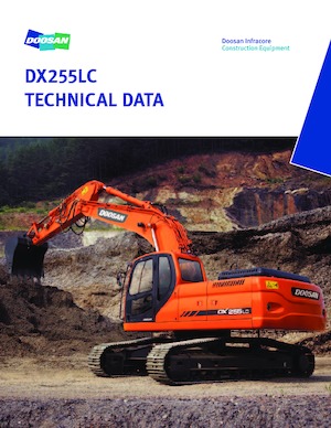 Lánctalpas kotrók Doosan DX 255 LC