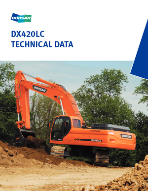 Lánctalpas kotrók Doosan DX 420 LC