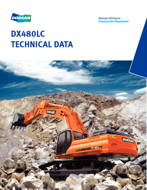 Lánctalpas kotrók Doosan DX 480 LC