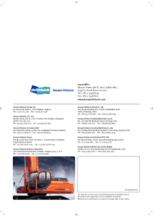 Lánctalpas kotrók Doosan DX 520 LC