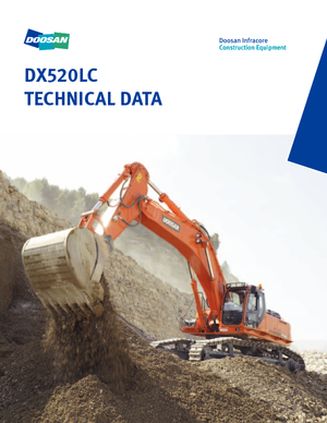 Lánctalpas kotrók Doosan DX 520 LC