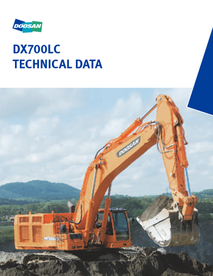 Lánctalpas kotrók Doosan DX700LC