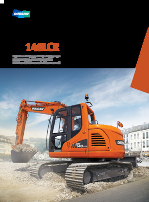 Lánctalpas kotrók Doosan DX140LCR-5