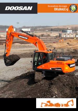 Lánctalpas kotrók Doosan DX180LC-5