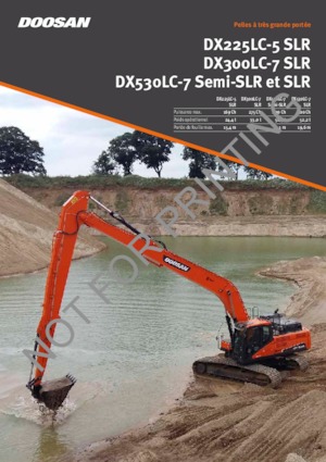 Lánctalpas kotrók Doosan DX225LC-5 SLR