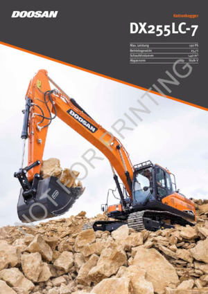 Lánctalpas kotrók Doosan DX225LC-7