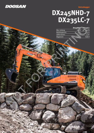 Lánctalpas kotrók Doosan DX235LC-7