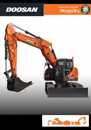 Lánctalpas kotrók Doosan DX235LCR-5
