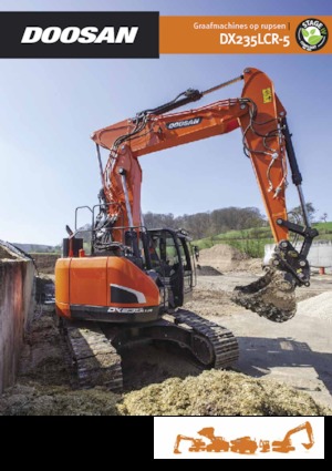Lánctalpas kotrók Doosan DX235LCR-5
