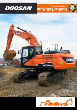 Lánctalpas kotrók Doosan DX235NLC-5