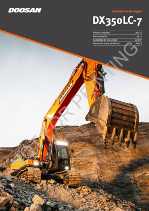 Lánctalpas kotrók Doosan DX350LC-7