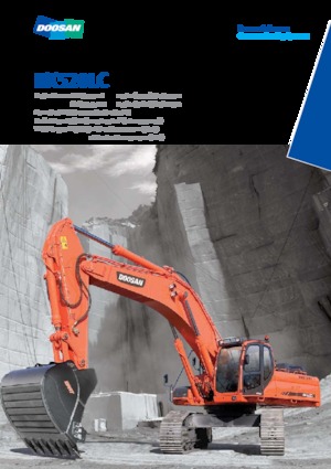 Lánctalpas kotrók Doosan DX520LC